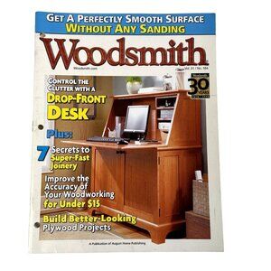 Woodsmith Woodworking Magazine u Vol 31 Issue 184 Aug Sep 2009 Super Fast Joiner
